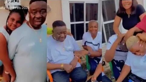 Mr Ibu, Step Daughter and Second Wife Finally Make P£AC£ with Each Other
