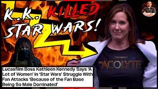 Kathleen Kennedy ATTACKS Male Fans For Disney Star Wars FAILING!