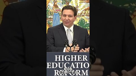 Ron DeSantis, Eliminate All DEI And CRT Bureaucracies