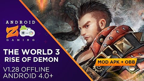 The World 3: Rise of Demon - Android Gameplay (OFFLINE) 240MB+