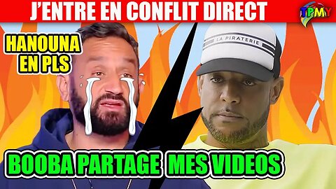 BOOBA PARTAGE MES VIDEOS SUR cyril hanouna #géraldinemaillet #gillesverdez #tpmp #influvoleurs