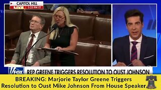BREAKING: Marjorie Taylor Greene Triggers Resolution to Oust Mike Johnson From House Speaker