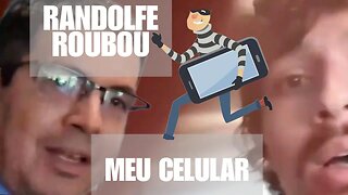 Randolfe r0ub4 celular de youtuber e segurança leva tombo. Olha o que deu!