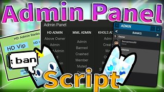 Admin Panel Script [HD Admin]