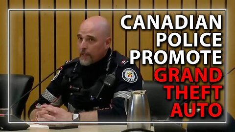 Alex Jones Canadian Police Promote Grand Theft Auto info Wars show