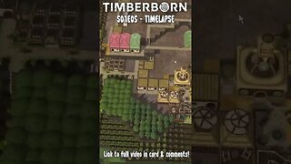 📽️ Timberborn 🦫 S01E05 TIMELAPSE! 🤖 A.I. Procedural generate map! Come watch the shenanigans!