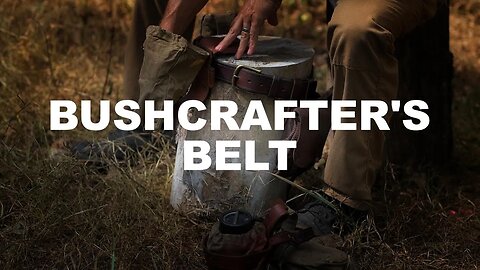 Bushcraft Belt