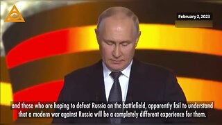 Vladimir Putin on devastating consequences...