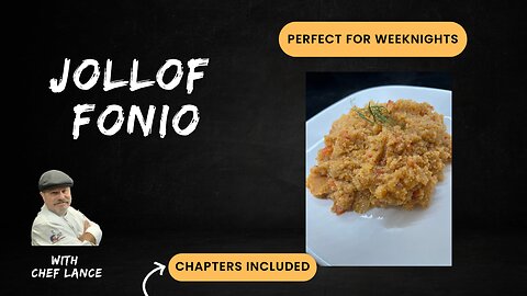 WEEKNIGHT WINNER! Jollof Fonio - A Delicious and Healthy Side Dish