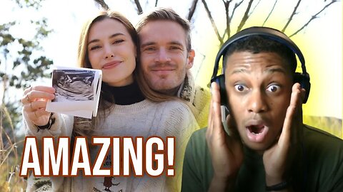 We're having a baby! By PEWDIEPIE (REACTION!)