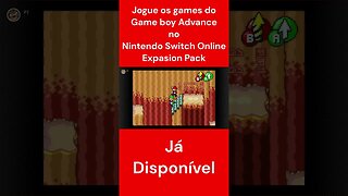 Game Boy Advance no Nintendo Switch Online + Expasion Pack - #shorts