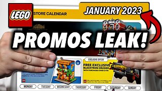 HUGE New LEGO January 2023 Promotional Calendar LEAKS! Every GWP!