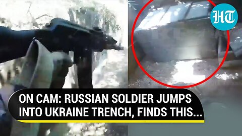 Russian Soldier Jumps Into Ukrainian Trench Amid Gunfight, Makes Shocking NATO Discovery？ ｜ Watch