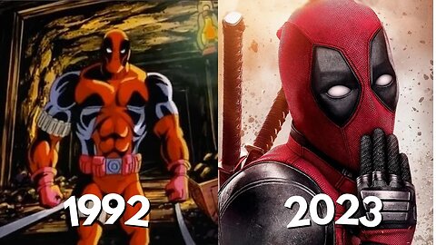 Evolution Of Deadpool In Movies, Cartoons & TV 1992-2023