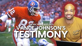 Vance Johnson Denver Broncos WR Story | Saved from the Depths of Hell - Rooted In Christ Podcast 003