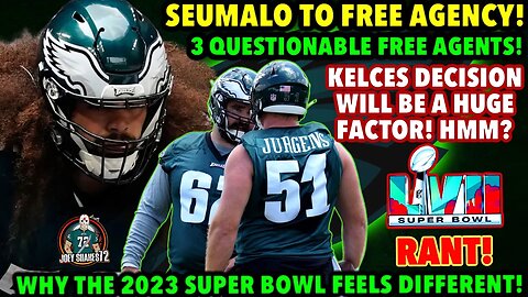 ISAAC SEUMALO WALKING TO FREE AGENCY PER REPORT! 3 QUESTONABLE FA's! SUPER BOWL 57 FEELS DIFFERENT!