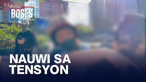 Rider at angkas nito na sinita ng SAICT matapos dumaan sa EDSA bus lane, nanggagalaiti sa galit