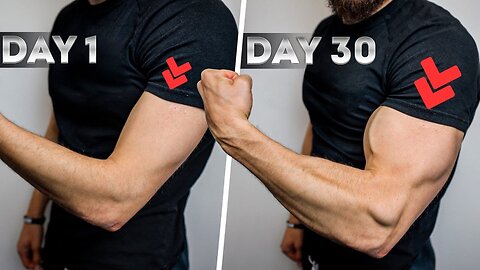 Get Big Arms in 30 Days!!! ( at home )