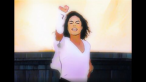 Michael Jackson Black Or White 1991 1080p anime effect