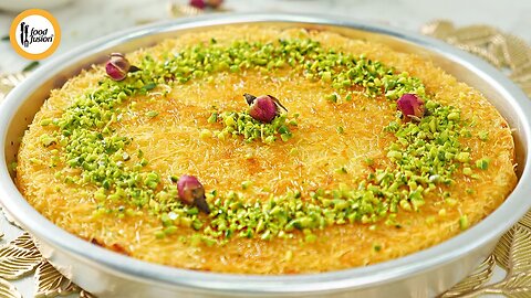 Authentic Cheese kunafa recipe by Food Fussion