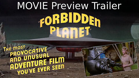 Forbidden Planet - 1956 Movie Trailer