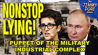 Rachel Maddow's Unhinged Over-The-Top WARMONGERING!