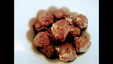 OSTRICH MEATBALLS