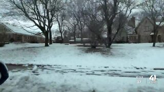 Kansas City-area road crews respond to surprising snow storm Thursday