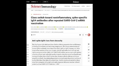 IgG4 Antibody Class Switch: End Of The Line - Please sit down for this.