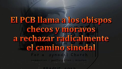 El PCB llama a los obispos checos y moravos a rechazar radicalmente el camino sinodal