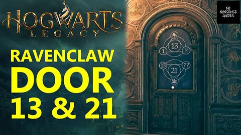 Hogwarts Legacy Door Puzzle 13 21 in Ravenclaw Tower