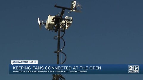 ABC15 gets a peek behind the Waste Management Phoenix Open technology curtain