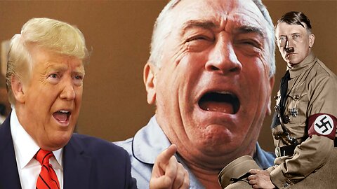 Trump Deranged actor Robert De Niro LOSES IT! Says the MOST INSANE thing about Trump in MSNBC clip!