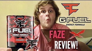 G Fuel “FaZe X” REVIEW!
