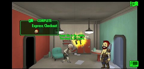 Express Checkout, Random Encounter, Fallout Shelter