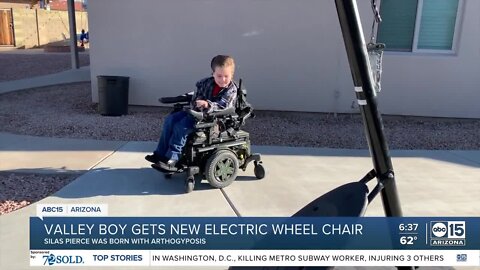 Nine-year-old hoping community will help get him a wheelchair-accessible van