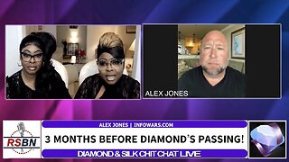 Alex Jones Interviewed by Diamond & Silk 3 Months Before Diamond’s Passing! (2022)