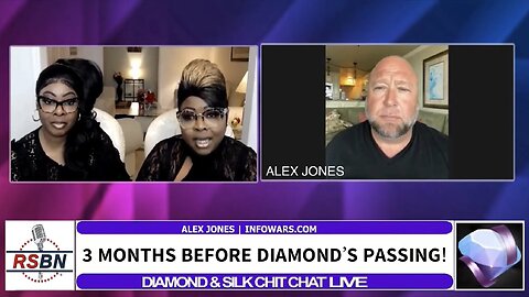 Alex Jones Interviewed by Diamond & Silk 3 Months Before Diamond’s Passing! (2022)