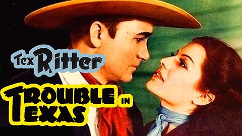 Trouble In Texas 1937 colorized (Tex Ritter, Rita Hayworth)