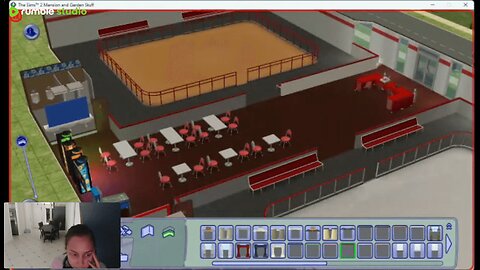 Building an Ice Skating and Roller Rink (Sims 2)