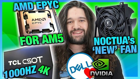 HW News - Major Windows Privacy Concerns, Noctua's "New" Fan, AMD Epyc in AM5 Desktops | Gamers Nexus