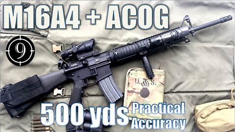 M16A4 Iron Sights to 500yds: Practical Accuracy (BCM upper)