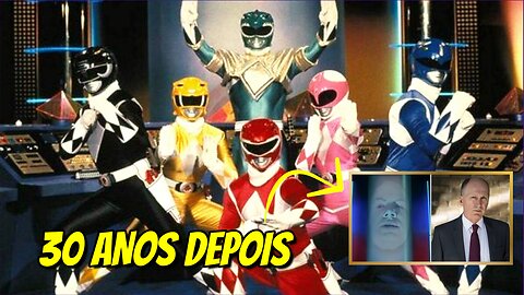 COMO ESTÁ O ELENCO DE POWER RANGERS HOJE (1993 VS 2023)