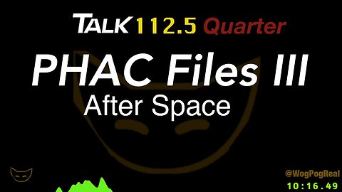 PHAC Files III After Space