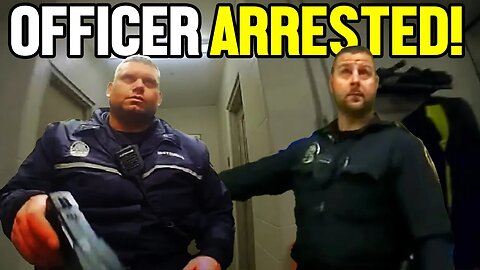 Insane Cop Gets CHARGED And ARRESTED While On Duty!