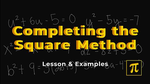 How to Use COMPLETING THE SQUARE? - A Simple Trick in Solving Quadratic Equations