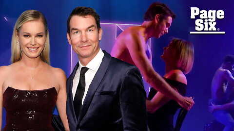 Jerry O'Connell performs lap dance for wife Rebecca Romijn