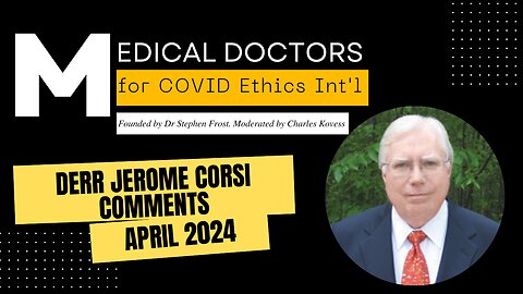 Dr Jerome Corsi comments