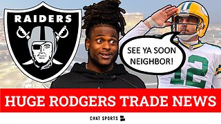 OBJ To Raiders If Las Vegas Trades For Aaron Rodgers? Raiders Rumors Q&A On Derek Carr, Josh Jacobs