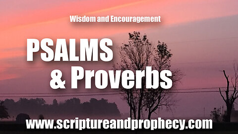 Wisdom From Psalm 23-24 & Proverbs 25: I Will Dwell in the House of the LORD Forever